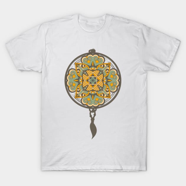 Mandala Dream Catcher T-Shirt by JabsCreative